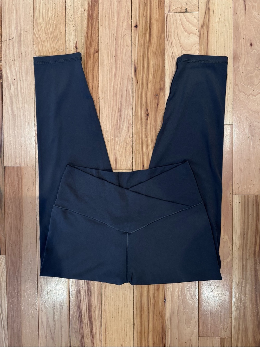 Aerie Gray High Waisted Crossover Leggings